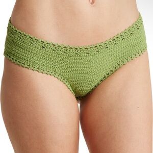 Authentic VINCE Crocheted bikini bottom with full back coverage!